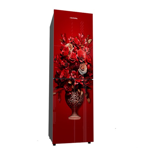 JE5-TM2B8QD Red Flower Jamuna Refrigerator