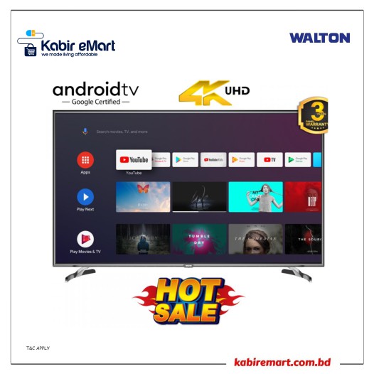 WD55E11RUG1 WALTON TV