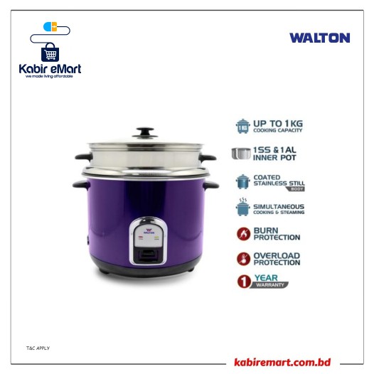 WRC-CSS180 (1.8L) Walton Rice Cooker (Electric)