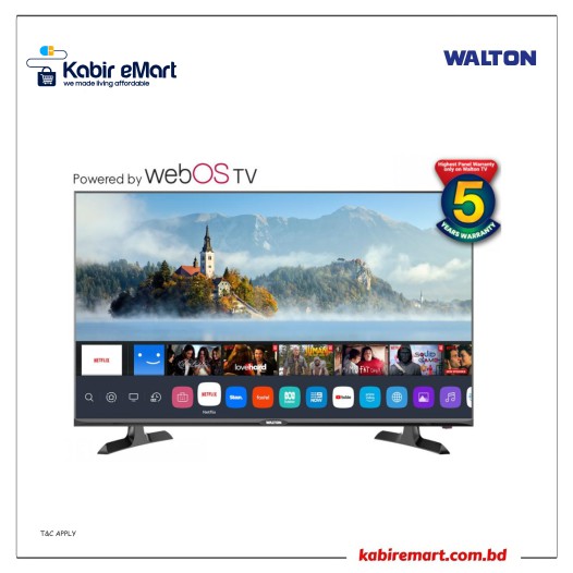 W43D210W  WALTON TV