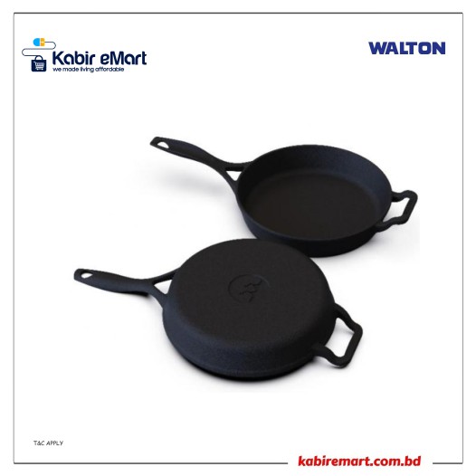 WCW- Cast Iron Fry Pan 24cm Walton Kitchen Cookware