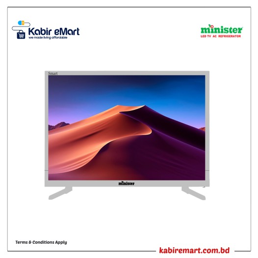 Minister 32 Inch Tandid Smart Android LED TV (MI32D31FS)
