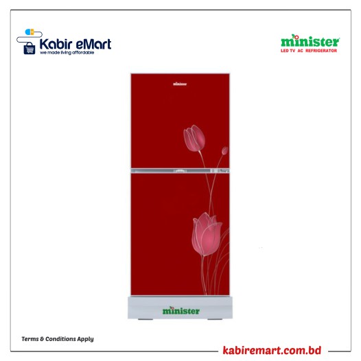 MINISTER M-165N RED POPPY Minister Refrigerator