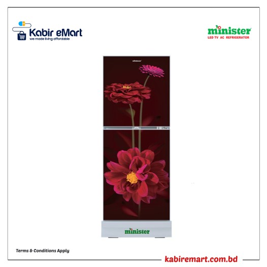 MINISTER M-165N RED PEONY Minister Refrigerator