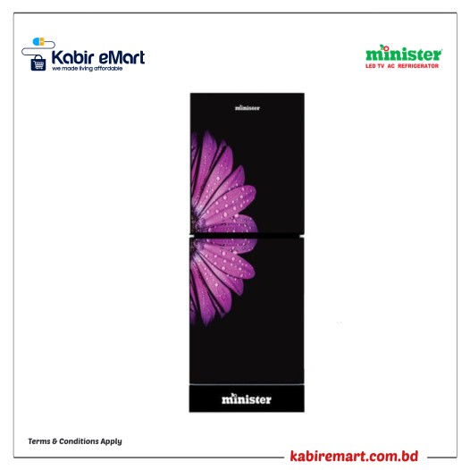 Minister M-175G BLACK ZINNIA FULL MATCH Minister Refrigerator