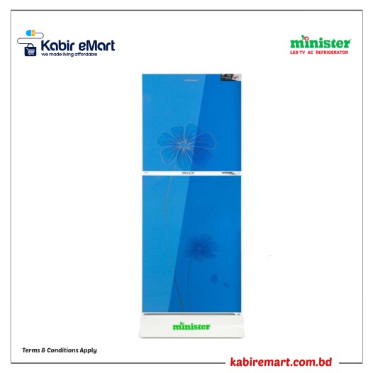 Minister M-222 BLUE FLOWER Minister Refrigerator