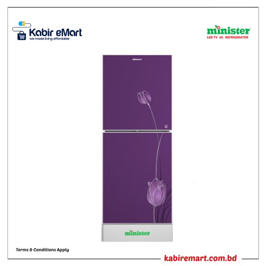 Minister M-222 PURPLE POPPY Minister Refrigerator