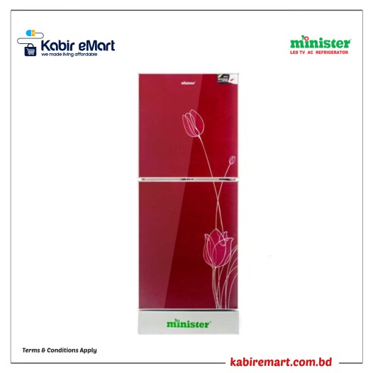 Minister M-222 RED POPPY Minister Refrigerator