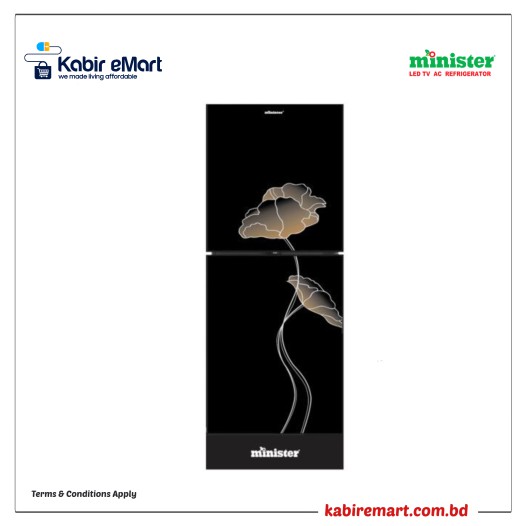 MINISTER M-224 BLACK LOTUS (MATCH) MInister Refrigerator