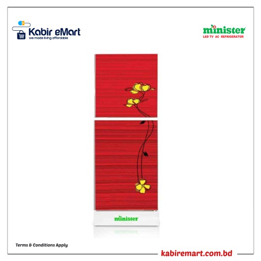 MINISTER M-224 RED FLOWER MInister Refrigerator