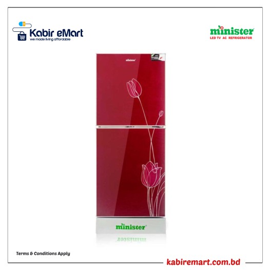 MINISTER M-224 RED POPPY Minister Refrigerator