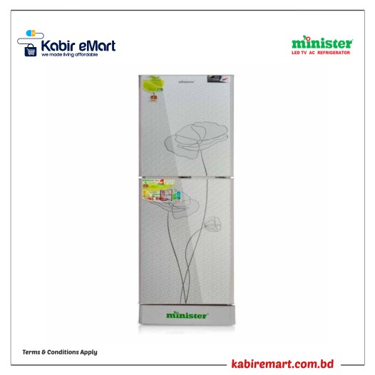 MINISTER M-224 SILVER LOTUS MInister Refrigerator