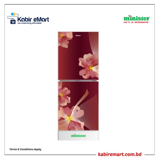 MINISTER M-225 PINK FLOWER Minister Refrigerator