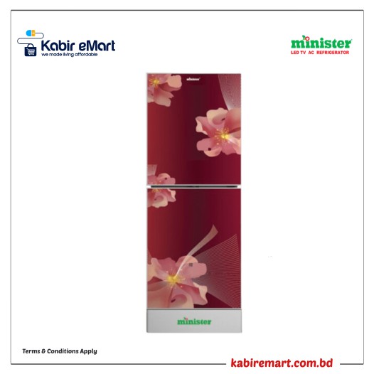 MINISTER M-242 PINK FLOWER Minister Refrigerator