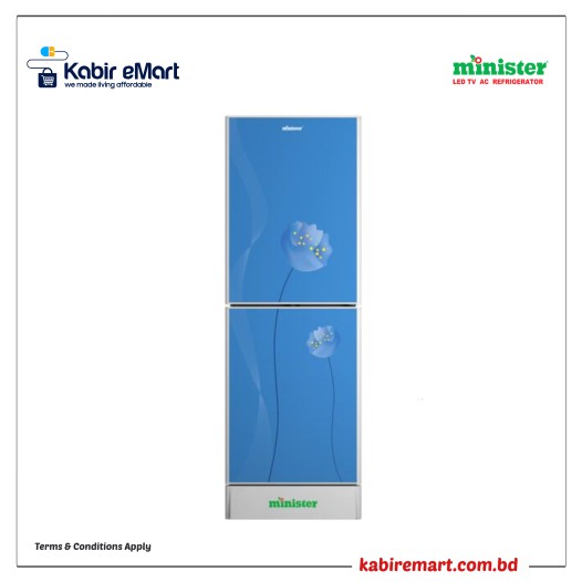 MINISTER M-252 BLUE SPRING FLOWER Minister Refrigerator