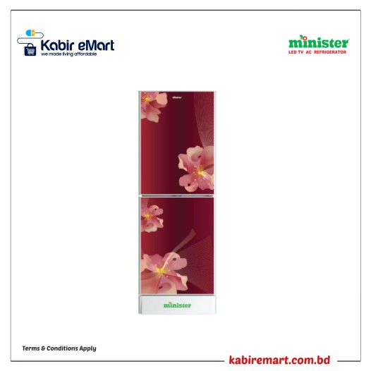 MINISTER M-252 PINK FLOWER Minister Refrigerator