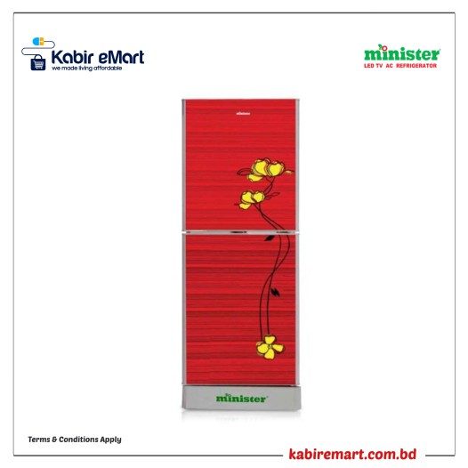 MINISTER M-252 RED FLOWER Minister Refrigerator
