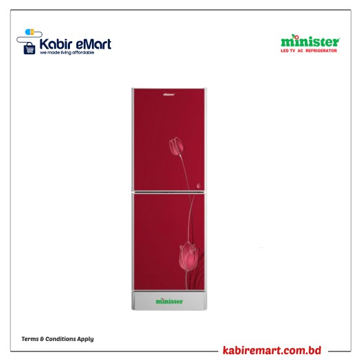 MINISTER M-252 RED POPPY Minister Refrigerator