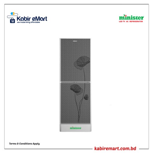 MINISTER M-252 SILVER LOTUS Minister Refrigerator