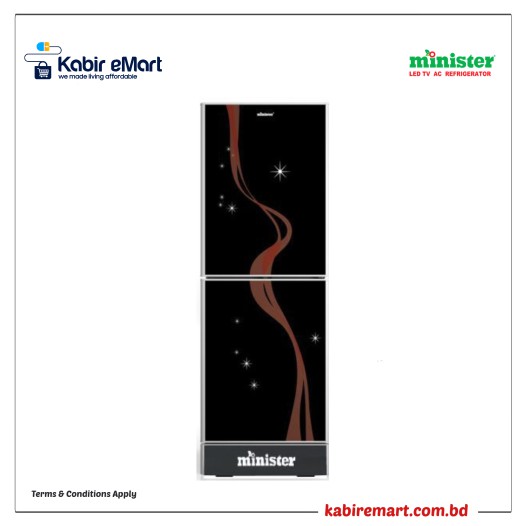 MINISTER M-252 BLACK BERRY STAR MATCH/FULL MATCH Minister Refrigerator