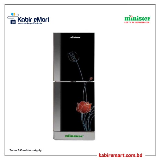MINISTER M-255 BLACK POPPY Minister Refrigerator