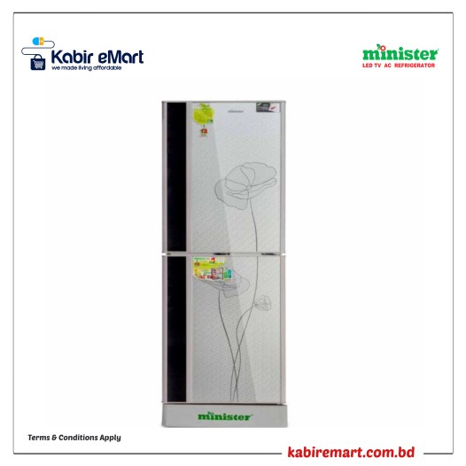 MINISTER M-255 SILVER LOTUS Minister Refrigerator