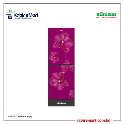 MINISTER M-256 ORCHID (BLACK MATCH) Minister Refrigerator