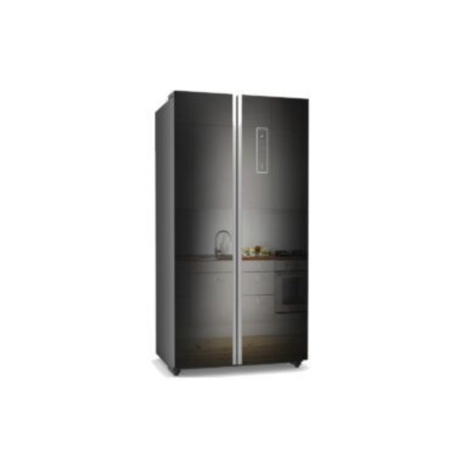 MINISTER M-573 SBS BLACK Minister Refrigerator