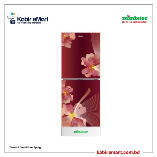 MINISTER M-266 PINK FLOWER Minister Refrigerator