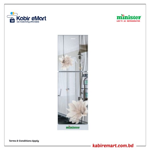 MINISTER M-285 SD MIRROR FLOWER Minister Refrigerator
