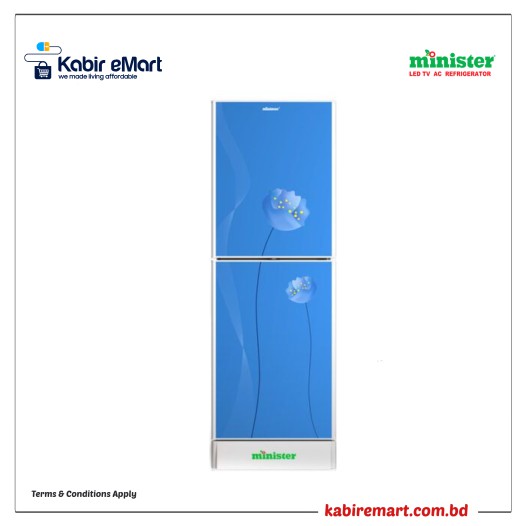 MINISTER M-300 BLUE SPRING FLOWER Minister  Refrigerator