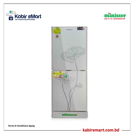 MINISTER M-300 SILVER LOTUS Minister Refrigerator