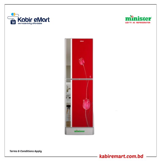 MINISTER M-305 RED POPPY Minister Refrigerator