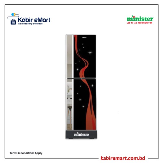Minister M-305 BLACK BERRY STAR MATCH/FULL MATCH Minister Refrigerator