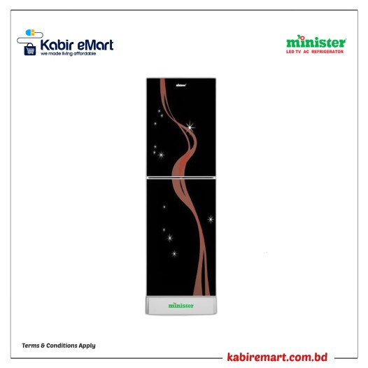 MINISTER M-306 BLACK BERRY STAR Minister Refrigerator