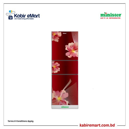MINISTER M-330 PINK FLOWER Minister Refrigerator