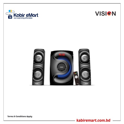 VISION 2:1 Multimedia Speaker Loud-204 Pro