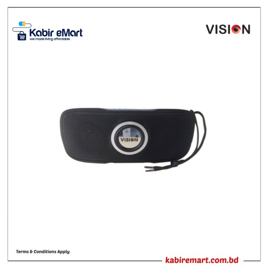 Vision Bluetooth Mini Speaker-MBTS-02-Black