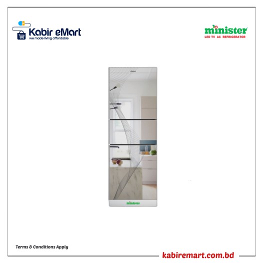MINISTER M-330 MIRROR STRIPE Minister refrigerator