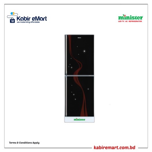 MINISTER M-355 BLACK BERRY STAR Minister refrigerator