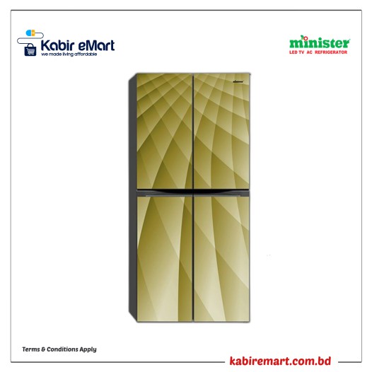 MINISTER M-500-4D GOLDEN Minister Refrigerator