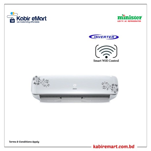 Minister SPLIT 2 TON INVERTER (INV-M24K410G-AF) Minister Air Conditioner