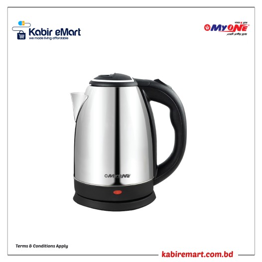 Myone MY-EKY18 1.8 L SILVER BLACK Myone Electric Kettle