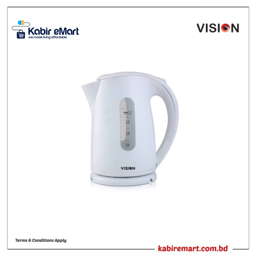 VISION Electric Kettle 1.7 L White