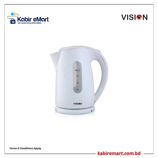 VISION Electric Kettle 1.7L VISION-EK-003 Off White