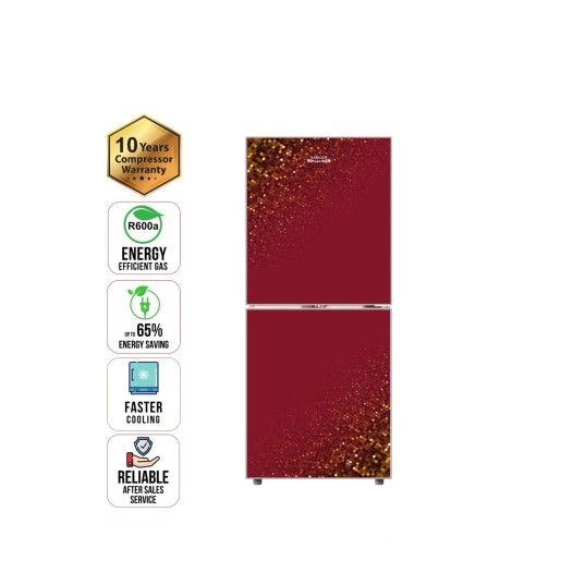 SINGER Top Mount Refrigerator 243 Ltr  BCD-243R-RG  Red  Refrigerator