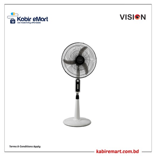 VISION Stand Fan Black