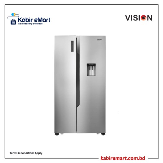 VISION Side By Side Door Refrigerator SHR 566 Ltr
