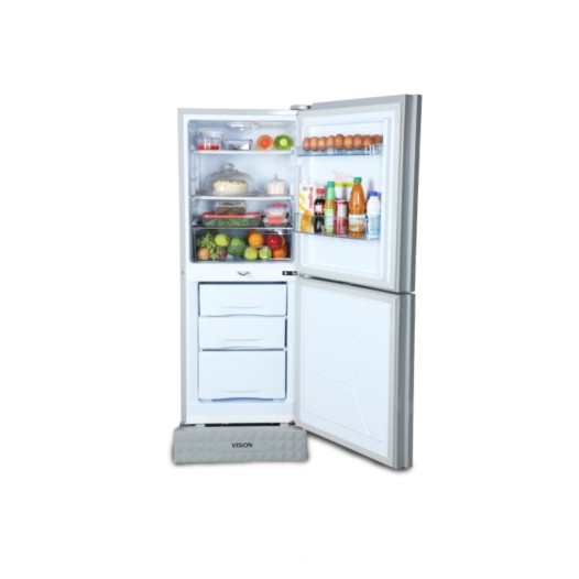 VISION Glass Door Refrigerator RE-208 Liter Pink Couple