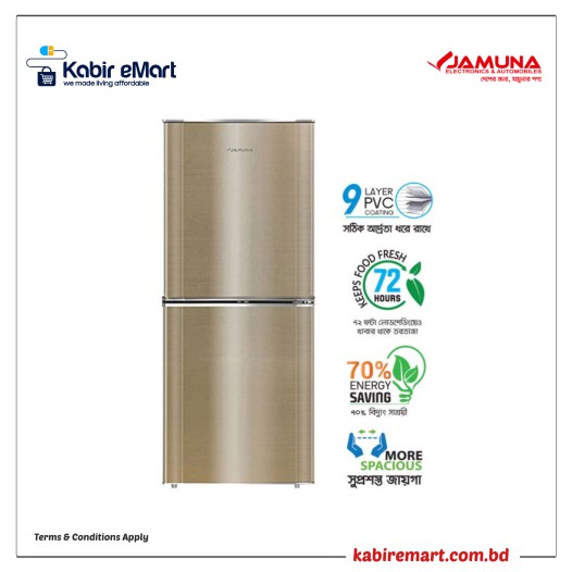 JR-UES634800 Glossy Shining Copper Golden Jamuna Refrigerator
